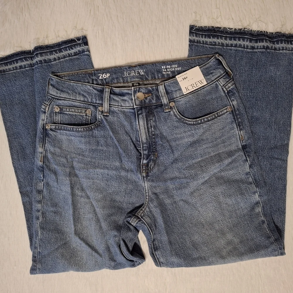 J.Crew High Rise '96 Kickout Jean